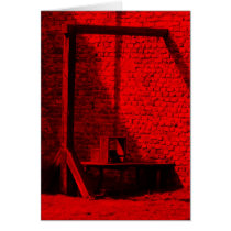 A Bloody Business Greeting Card