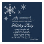 A Blue Glamorous Holiday Invitation (corp)