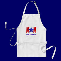A Blue Star Mom-lettered Aprons aprons