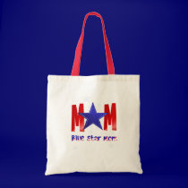 A Blue Star Mom-lettered Bags bags