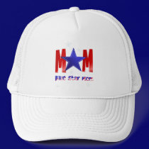 A Blue Star Mom-lettered Hats hats
