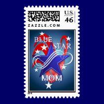 A Blue Star Mom Postage stamps