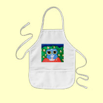 A Blueberry Night aprons