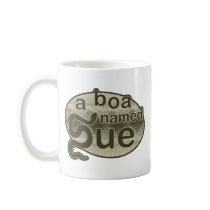 A Boa Named Sue mugs by FunnySillyShirts A Boa Named Sue mugs