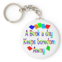 A Book A Day Keychains