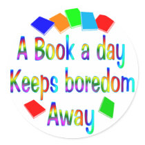 A Book A Day Stickers