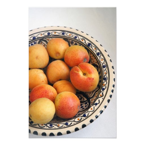 A bowl of Mediterranean Apricots 2 Photographic Print