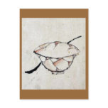 A bowl with a spoon Ukio-e Postcards