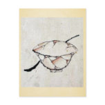 A bowl with a spoon Ukio-e Postcards