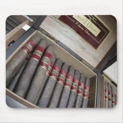 A box of cigars mouse mats by rdviola
