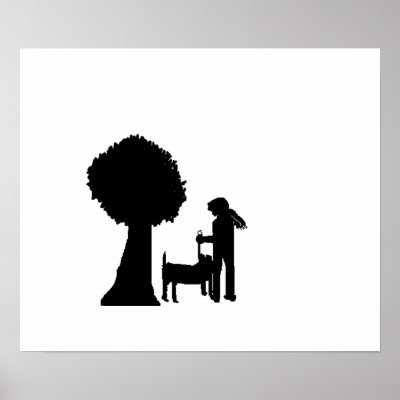 A Boy and His Dog Poster by Brasherma