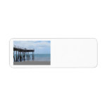 A Boy on a Bike at the Hervey Bay Ocean Pier. Return Address Label