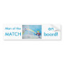 A boy's first goal playing football bumper stickers