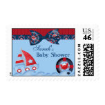 A Boys Sea Life Baby Shower stamps