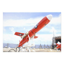 A BQM-74E Chukar drone ready for launch