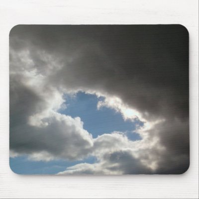 A Break in the Clouds Mouse Mats by Shewolf3