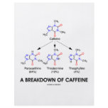 A Breakdown Of Caffeine (Chemical Molecules) Flyer