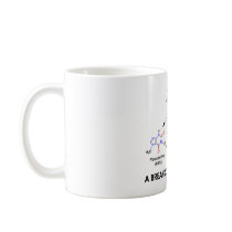 A Breakdown Of Caffeine (Chemical Molecules) Coffee Mug