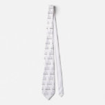 A Breakdown Of Caffeine (Chemical Molecules) Custom Tie