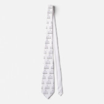 A Breakdown Of Caffeine (Chemical Molecules) Custom Tie