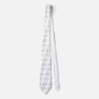 A Breakdown Of Caffeine (Chemical Molecules) Custom Tie