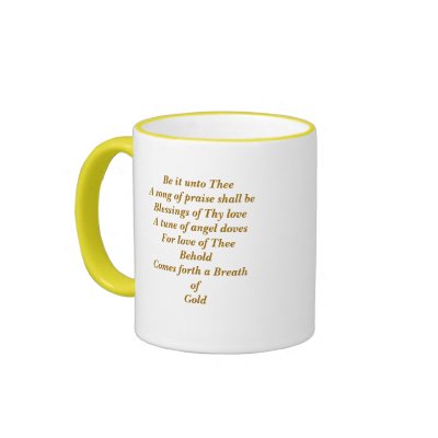 A Breath of Gold Mug by victoriaray