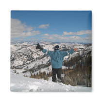A breath of winter air magnets