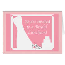 A Bridal Luncheon cards