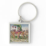 A Bride is Carried Keychains