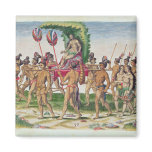 A Bride is Carried Fridge Magnet