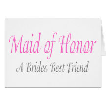 A Bride's Best Friend Card