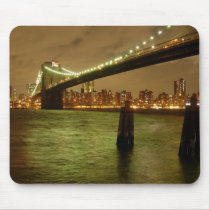 A Bridge From Brooklyn Mousepad by JohnsSecretIdentity A Bridge From Brooklyn Mousepad
