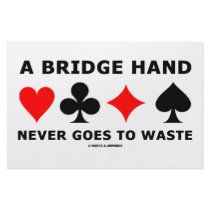 A Bridge Hand Never Goes To Waste stationery by wordsunwords A Bridge Hand Never Goes To Waste stationery