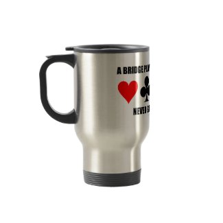 A Bridge Player's Imagination Never Goes To Waste mug