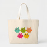 A Bright Bunch of Owls Bag