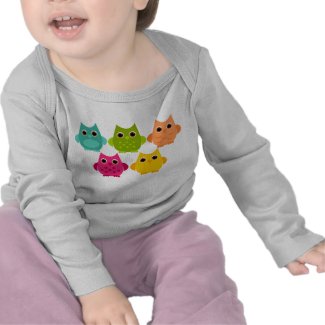 A Bright Bunch of Owls shirt