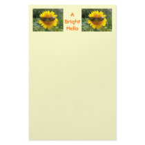 A Bright Hello stationery by Priscilla48 A Bright Hello stationery
