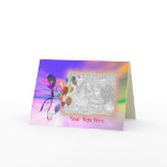 A Bright New Birthday (photo frame) Greeting Card