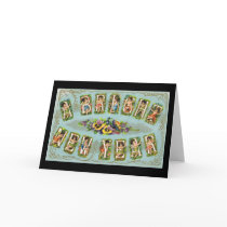 A Bright New Year cards by VintageGreetings A Bright New Year cards