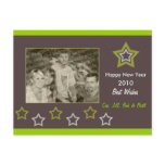 A Bright Star for the New Year Postcard