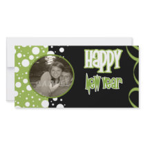A Bubbly New Year Picture Card