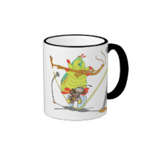 A Bug's Life Circus Troop Francais Slim Heimlich Coffee Mugs