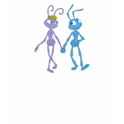 Bugs Holding Hands