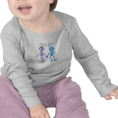 A Bug's Life Flik and Princess Atta holding hands t-shirts