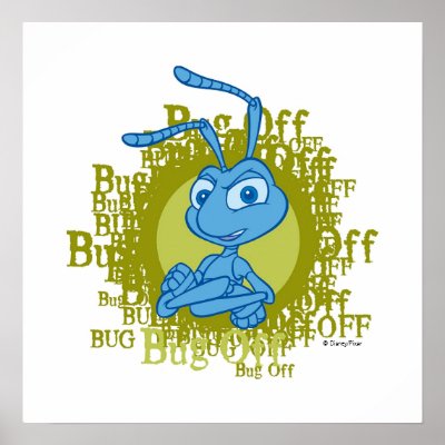 A Bug's Life Flik arms folded Disney posters