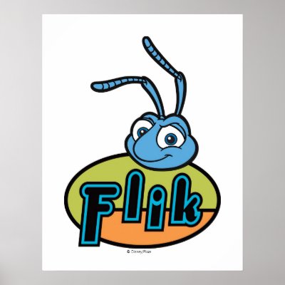 A Bug's Life Flik Design Disney posters