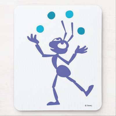 A Bug's Life Flik juggling Disney mousepads