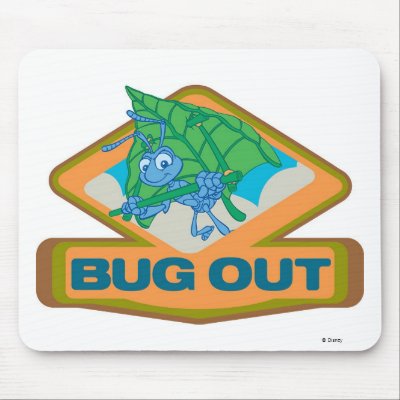 A Bug's Life Flik Logo Disney mousepads