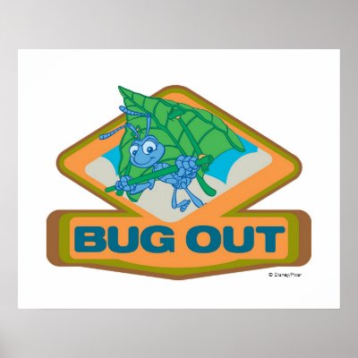 A Bug's Life Flik Logo Disney posters