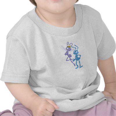 A Bug's Life Flik & Princess Atta Disney t-shirts
